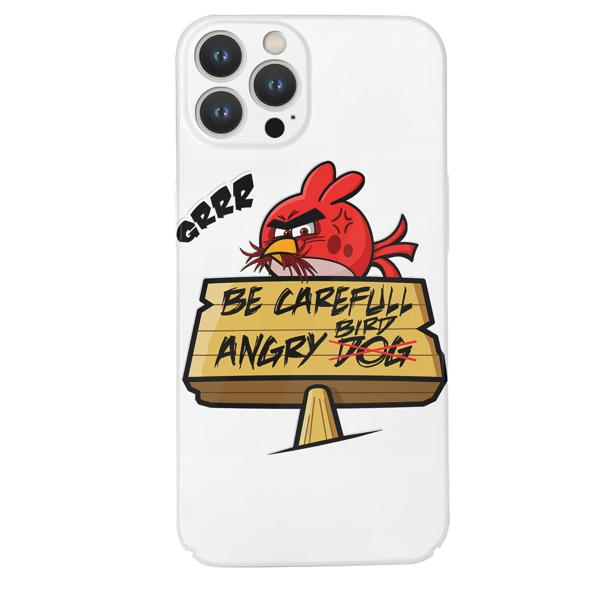 （画像用） Angry Birds アングリーバード 【iPhone 14シリーズ対応】ハードケース